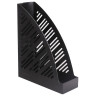 Лоток вертикальный для бумаг BRAUBERG "Standard+", 250х90х300 мм, черный, 237224 по низкой цене оптом 