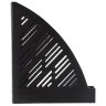 Лоток вертикальный для бумаг BRAUBERG "Standard+", 250х90х300 мм, черный, 237224 по низкой цене оптом 