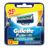 Сменные кассеты для бритья 12 шт., GILLETTE (Жиллет) "Fusion ProGlide", для мужчин, GIL-81521963 по низкой цене оптом 