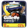 Сменные кассеты для бритья 12 шт., GILLETTE (Жиллет) "Fusion ProGlide", для мужчин, GIL-81521963 по низкой цене оптом 