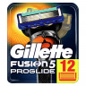 Сменные кассеты для бритья 12 шт., GILLETTE (Жиллет) "Fusion ProGlide", для мужчин, GIL-81521963 по низкой цене оптом 