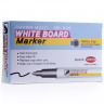 Маркер для белых досок Crown "Multi Board Slim" черный, пулевидный, 2мм