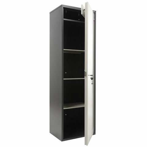 Шкаф металлический для документов AIKO "SL-150Т" ГРАФИТ, 1490х460х340 мм, 32 кг, S10799150502 по низкой цене оптом Краснодар, Москва, Уфа, Казань, Барнаул, Владивосток, Хабаровск, Сахалин, Красноярск, Екатеренбург, 