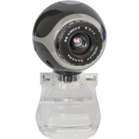 Веб-камера DEFENDER C-090, 0,3 Мп, микрофон, USB 2.0, регулируемое крепление, черная, 63090