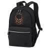 Рюкзак BRAUBERG FASHION CITY универсальный, 2 отделения, Skull, черный, 46х31х15 см, 272572 по низкой цене оптом 