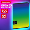 Папка объемная на молнии пластиковая BRAUBERG GRADE, А4, 330х240мм, 600мкм, зелено-голубой градиент, 271974 по низкой цене оптом 