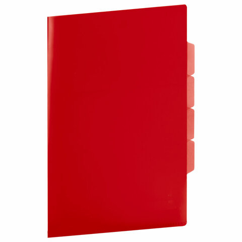 Папка-уголок 3 отделения жесткая непрозрачная А4 BRAUBERG SPECIAL, красная, 0,15 мм, 273064 по низкой цене оптом Папка-уголок 3 отделения жесткая непрозрачная А4 BRAUBERG SPECIAL, красная, 0,15 мм, 273064 по низкой цене оптом