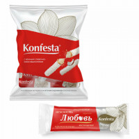 Конфеты KONFESTA со сливочно-кокосовым кремом, вафельные, 500г