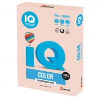 Бумага цветная IQ color, А4, 80 г/м2, 500 л., пастель, темно-кремовая, SA24