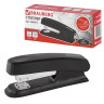 Степлер №24/6, 26/6 BRAUBERG "Standard", до 25 листов, черный, 226851 по низкой цене оптом 