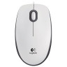 Мышь проводная LOGITECH M100, USB, 2 кнопки + 1 колесо-кнопка, оптическая, бело-черная по низкой цене оптом Краснодар, Москва, Уфа, Казань, Барнаул, Владивосток, Хабаровск, Сахалин, Красноярск, Екатеренбург, 