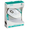 Мышь проводная LOGITECH M100, USB, 2 кнопки + 1 колесо-кнопка, оптическая, бело-черная по низкой цене оптом Краснодар, Москва, Уфа, Казань, Барнаул, Владивосток, Хабаровск, Сахалин, Красноярск, Екатеренбург, 