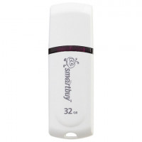 Флеш-диск 32 GB, SMARTBUY Paean, USB 2.0, белый, SB32GBPN-W