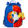 Ранец ЮНЛАНДИЯ EXTRA, с дополнительным объемом, "Sports ball", 38x29x18 см, 228802 по низкой цене оптом Краснодар, Москва, Уфа, Казань, Барнаул, Владивосток, Хабаровск, Сахалин, Красноярск, Екатеренбург, 