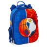 Ранец ЮНЛАНДИЯ EXTRA, с дополнительным объемом, "Sports ball", 38x29x18 см, 228802 по низкой цене оптом Краснодар, Москва, Уфа, Казань, Барнаул, Владивосток, Хабаровск, Сахалин, Красноярск, Екатеренбург, 
