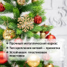 Ель новогодняя искусственная "Premium" 120 см, литой ПЭТ, зеленая, ЗОЛОТАЯ СКАЗКА, 591309 по низкой цене оптом 