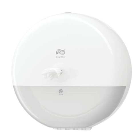 Диспенсер для туалетной бумаги TORK (Система T8) SmartOne, белый, 680000 по низкой цене оптом Краснодар, Москва, Уфа, Казань, Барнаул, Владивосток, Хабаровск, Сахалин, Красноярск, Екатеренбург, 