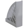 Лоток вертикальный для бумаг BRAUBERG "Standard+", 250х90х300 мм, серый, 237225 по низкой цене оптом 