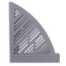 Лоток вертикальный для бумаг BRAUBERG "Standard+", 250х90х300 мм, серый, 237225 по низкой цене оптом 