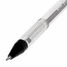 Ручка шариковая масляная BRAUBERG "Rite-Oil", ЧЕРНАЯ, корпус прозрачный, узел 0,7 мм, линия письма 0,35 мм, 142147 по низкой цене оптом 