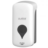 Диспенсер для мыла-пены ULTRA LAIMA PROFESSIONAL, НАЛИВНОЙ, 1 л, белый, ABS-пластик, 606832