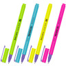 Ручка гелевая BRAUBERG COLOR NEON, ЧЕРНАЯ, корпус ассорти, узел 0,5 мм, линия 0,35 мм, 144120 по низкой цене оптом Краснодар, Москва, Уфа, Казань, Барнаул, Владивосток, Хабаровск, Сахалин, Красноярск, Екатеренбург, 