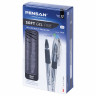 Ручка гелевая с грипом PENSAN "Soft Gel Fine", ЧЕРНАЯ, игольчатый узел 0,5 мм, линия 0,4 мм, 2420/12 по низкой цене оптом 