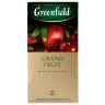 Чай GREENFIELD (Гринфилд) "Grand Fruit", черный, гранат-розмарин, 25 пакетиков в конвертах по 1,5 г, 1387-10 по низкой цене оптом 