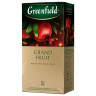 Чай GREENFIELD (Гринфилд) "Grand Fruit", черный, гранат-розмарин, 25 пакетиков в конвертах по 1,5 г, 1387-10 по низкой цене оптом 