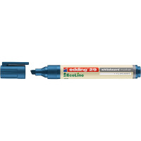 Маркер для белых досок edding 29 EcoLine Cap-off, скошенный наконечник, 1-5 мм Синий
