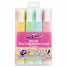 Набор текстовыделителей ЮНЛАНДИЯ 4 шт., АССОРТИ, "COLORSTAR PASTEL", линия 1-4 мм, 151716 по низкой цене оптом Краснодар, Москва, Уфа, Казань, Барнаул, Владивосток, Хабаровск, Сахалин, Красноярск, Екатеренбург, 