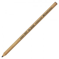 Карандаш масляный FABER-CASTELL "Pitt Oil Base", черный, очень мягкий, 112601