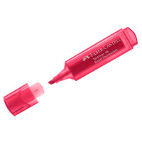 Текстовыделитель Faber-Castell "46 Superfluorescent" флуоресцентный красный, 1-5мм