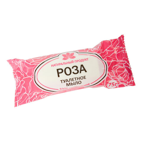 Мыло туалетное 75г "Роза" (АГРОПРОМ-ЮГ), натуральное, ш/к 51784, 732300 по низкой цене оптом  Мыло туалетное 75г "Роза" (АГРОПРОМ-ЮГ), натуральное, ш/к 51784, 732300 по низкой цене оптом