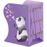 Подставка-держатель для книг и учебников BRAUBERG KIDS "Panda", раздвижная, металлическая, 238064 по низкой цене оптом Краснодар, Москва, Уфа, Казань, Барнаул, Владивосток, Хабаровск, Сахалин, Красноярск, Екатеренбург, 