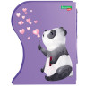 Подставка-держатель для книг и учебников BRAUBERG KIDS "Panda", раздвижная, металлическая, 238064 по низкой цене оптом Краснодар, Москва, Уфа, Казань, Барнаул, Владивосток, Хабаровск, Сахалин, Красноярск, Екатеренбург, 
