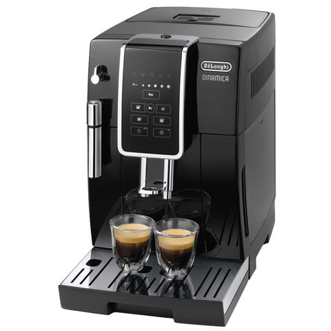 Кофемашина DELONGHI ECAM 350.15.B, 1450 Вт, объем 1,8 л, емкость для зерен 300 г, ручной капучинатор, черная по низкой цене оптом 