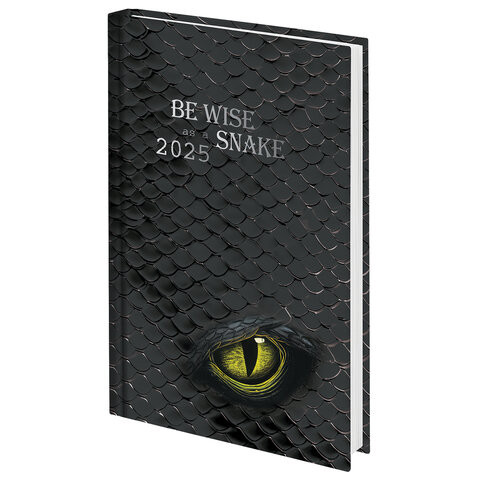 Ежедневник датированный 2025 145х215мм, А5, STAFF, ламинир обложка, Snake, 116022 по низкой цене оптом 