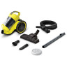 Пылесос KARCHER (КЕРХЕР) VC3 с контейнером "циклон", потребляемая мощность 700 Вт, желтый, 1.198-125.0 по низкой цене оптом 