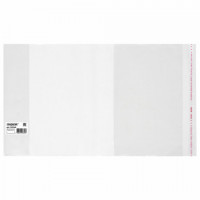 Обложка ПП для дневников/учебников, ПИФАГОР, универсальная, КЛЕЙКИЙ КРАЙ, 80 мкм, 225х390 мм, штрих-код, 229348