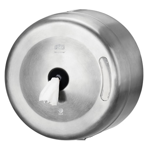 Диспенсер для туалетной бумаги TORK (Система T8) SmartOne, металлический, 472054 по низкой цене оптом Краснодар, Москва, Уфа, Казань, Барнаул, Владивосток, Хабаровск, Сахалин, Красноярск, Екатеренбург, 