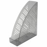 Лоток вертикальный для бумаг BRAUBERG "Standard+", 250х90х300 мм, тонированный серый, 237226 по низкой цене оптом 