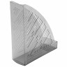 Лоток вертикальный для бумаг BRAUBERG "Standard+", 250х90х300 мм, тонированный серый, 237226 по низкой цене оптом 