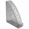 Лоток вертикальный для бумаг BRAUBERG "Standard+", 250х90х300 мм, тонированный серый, 237226 по низкой цене оптом 