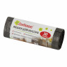 Мешки для мусора 30 л, черные, в рулоне 20 шт., ПНД 5 мкм, 47х55 см, ЛЮБАША эконом, 605329 по низкой цене оптом 
