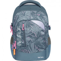 Рюкзак TIGER FAMILY молодежный, MAX, с ортопедической спинкой, "Hawaiian Vibe", 43х33х23 см, 270220