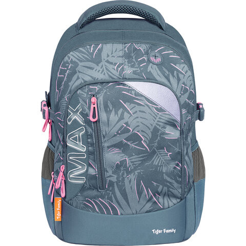 Рюкзак TIGER FAMILY молодежный, MAX, с ортопедической спинкой, "Hawaiian Vibe", 43х33х23 см, 270220 по низкой цене оптом 