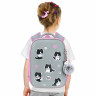 Ранец BRAUBERG LIGHT, 1 отделение, с брелком, "Cat patches", плюшевые нашивки, 36х26х13 см, 272030 по низкой цене оптом 