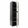 Шкаф металлический для документов AIKO "SL-150/2Т" ГРАФИТ, 1490х460х340 мм, 36 кг, S10799152502 по низкой цене оптом Краснодар, Москва, Уфа, Казань, Барнаул, Владивосток, Хабаровск, Сахалин, Красноярск, Екатеренбург, 