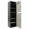 Шкаф металлический для документов AIKO "SL-150/2Т" ГРАФИТ, 1490х460х340 мм, 36 кг, S10799152502 по низкой цене оптом Краснодар, Москва, Уфа, Казань, Барнаул, Владивосток, Хабаровск, Сахалин, Красноярск, Екатеренбург, 